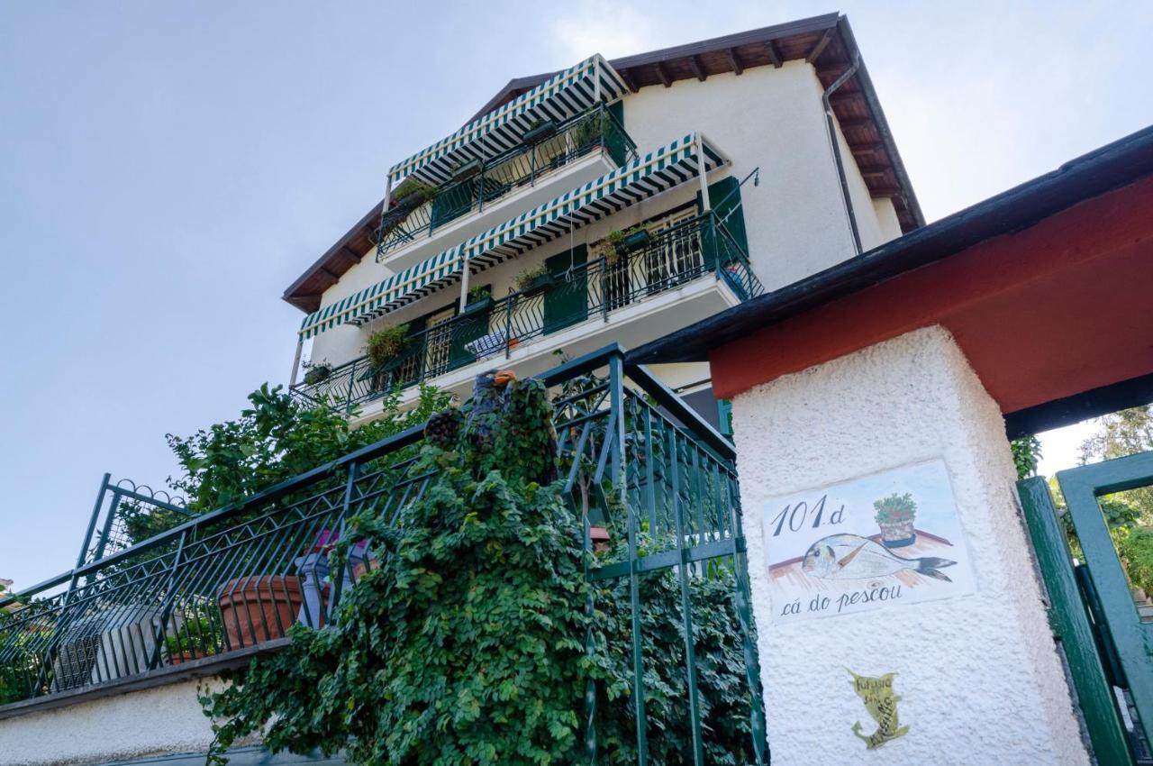 Ca' Do Pescou, Charming 2,Bedroom Apartment With Stunning Hill Views Overlooking The Greenery Рапало Екстериор снимка